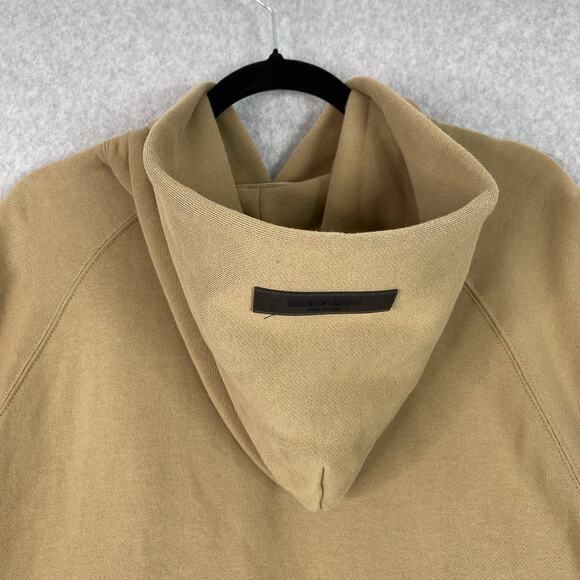 Essentials Fear of God Sweatshirt Mens S Brown Hoodie Pullover - Picture 7 of 12